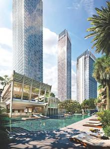 Image of 1250 Sq.ft 2 BHK Apartment / Flat for rent in Indiabulls Blu, Worli, Mumbai for Rs. 350000