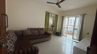 Hall Image of 926 Sq.ft 2 BHK Apartment / Flat for rent in Nisarg Hardik Phase 1, Rahatani Pune for Rs. 30000