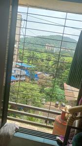 Balcony Image of 600 Sq.ft 1 BHK Apartment / Flat for rent in Kasarvadavali Thane for Rs. 20000