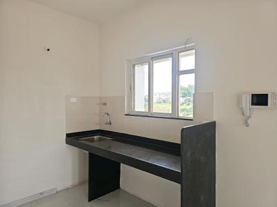 Kitchen Image of 650 Sq.ft 1.5 BHK Apartment / Flat for rent in VTP Purvanchal, Kesnand Pune for Rs. 15500