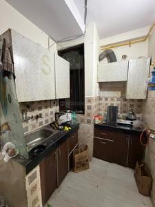 Kitchen Image of 600 Sq.ft 2 BHK Builder Floor for rent in Uttam Nagar New Delhi for Rs. 13999