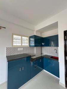 Kitchen Image of 550 Sq.ft 1 BHK Apartment / Flat for rent in Indira Nagar Bengaluru for Rs. 35000