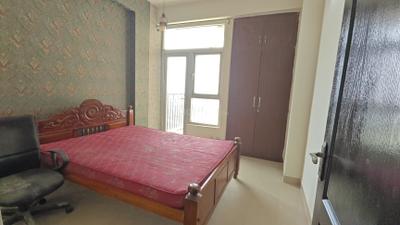 Bedroom Image of 1210 Sq.ft 2.5 BHK Apartment / Flat for rent in Angel Jupiter, Indirapuram Ghaziabad for Rs. 30000