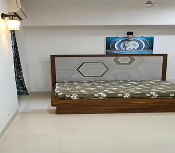 Bedroom Image of 1250 Sq.ft 3 BHK Apartment / Flat for rent in Omkar Veda Exclusive, Parel Mumbai for Rs. 175000