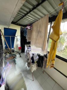 Balcony Image of 1000 Sq.ft 2 BHK Apartment / Flat for rent in Richa Indradhanuu, Kothrud Pune for Rs. 42000