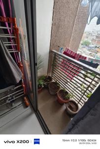 Balcony Image of 750 Sq.ft 1.5 BHK Apartment / Flat for rent in Shree Radha Jaldeep Icon 2, Vejalpur Ahmedabad for Rs. 20000