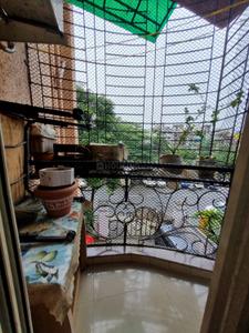 Balcony Image of 1200 Sq.ft 2 BHK Apartment / Flat for rent in  Urvashee Apartment, Rabale Navi Mumbai for Rs. 57000