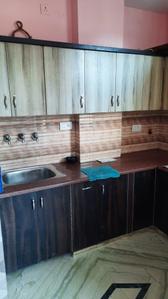 Kitchen Image of 990 Sq.ft 2 BHK Builder Floor for rent in Preet Vihar New Delhi for Rs. 25000