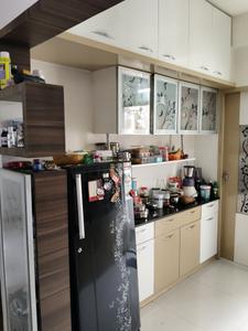 Kitchen Image of 1215 Sq.ft 2 BHK Apartment / Flat for sale in Shafalya Shlok Parisar, Gota Ahmedabad for Rs. 7300000