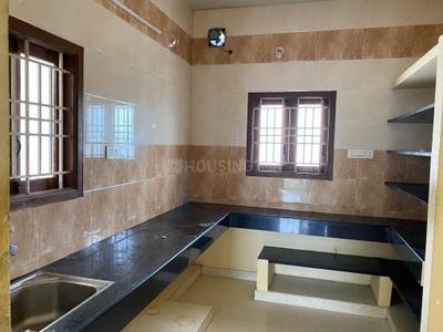 Kitchen Image of 600 Sq.ft 1 BHK Builder Floor for rent in Manchester Rainbow City, Saravanampatty Coimbatore for Rs. 9000