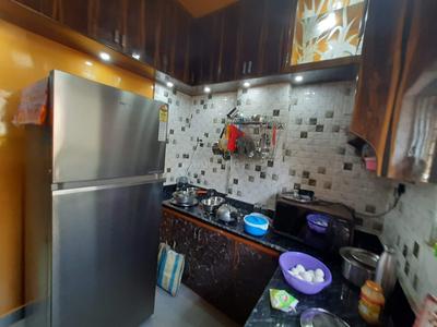 Kitchen Image of 850 Sq.ft 2 BHK Apartment / Flat for sale in Bansdroni Kolkata for Rs. 4500000