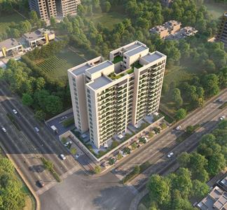 Image of 1800 Sq.ft 2 BHK Apartment / Flat for sale in Hari Aaryaan, Sargasan, Gandhinagar for Rs. 7800000