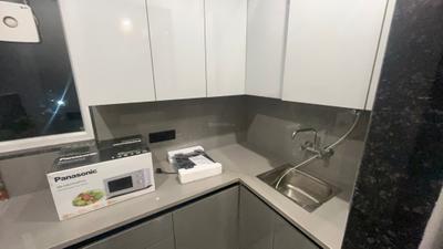 Kitchen Image of 580 Sq.ft 1 RK Builder Floor for rent in Sector 46 Gurgaon for Rs. 23000