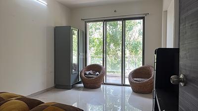 Bedroom Image of 3000 Sq.ft 4 BHK Apartment / Flat for rent in Bafna Nayantara Empire, Parijat Nagar Nashik for Rs. 60000
