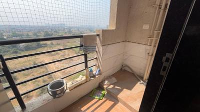 Balcony Image of 650 Sq.ft 1 BHK Apartment / Flat for rent in Dreams Lynnea A B Wings, Wagholi Pune for Rs. 15000