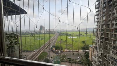 Balcony Image of 1750 Sq.ft 3 BHK Apartment / Flat for sale in BKS Galaxy Green Woods, Kharghar Navi Mumbai for Rs. 25500000