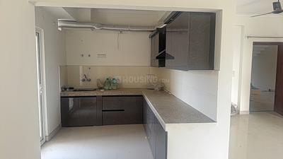 Kitchen Image of 1400 Sq.ft 3 BHK Apartment / Flat for rent in Rohit Grand, Guramba Lucknow for Rs. 21000