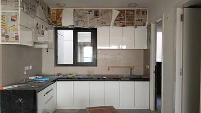 Kitchen Image of 3230 Sq.ft 4 BHK Apartment / Flat for rent in Adani Paarijat, Shantigram Ahmedabad for Rs. 70000