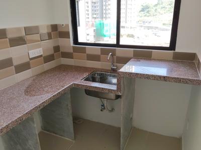 Kitchen Image of 494 Sq.ft 2 BHK Apartment / Flat for sale in Wadhwa Wise City South Block Phase I Plot RZ9 Building 1 Wing D4, Vardoli Navi Mumbai for Rs. 6300000