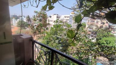 Balcony Image of 1400 Sq.ft 3 BHK Apartment / Flat for sale in Hebbal Kempapura Bengaluru for Rs. 9300000