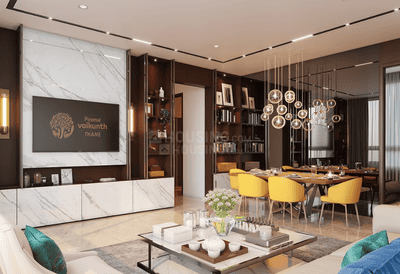 Image of 550 Sq.ft 2 BHK Apartment / Flat for sale in Piramal Vaikunth , Thane West, Thane for Rs. 15900000