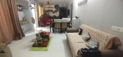 Hall Image of 2115 Sq.ft 3 BHK Apartment / Flat for rent in Gala Aria, South Bopal Ahmedabad for Rs. 57000