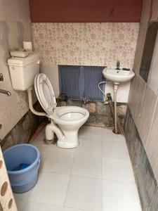 Bathroom Image of 200 Sq.ft 1 RK Independent House for rent in Vaishali Nagar Jaipur for Rs. 8500