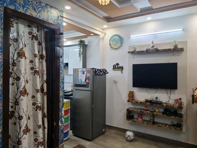 Living Room Image of 402 Sq.ft 1 BHK Apartment / Flat for sale in Dwarka Mor New Delhi for Rs. 1850000