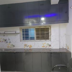 Kitchen Image of 220 Sq.ft 1 RK Builder Floor for rent in Mari Mata Square Indore for Rs. 10500