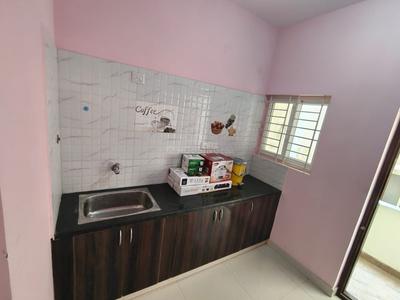Kitchen Image of 650 Sq.ft 1 BHK Apartment / Flat for rent in Kadubeesanahalli Bengaluru for Rs. 26001
