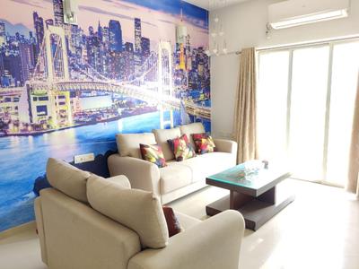 Hall Image of 1350 Sq.ft 2.5 BHK Apartment / Flat for rent in Adani The Meadows, Shantigram Ahmedabad for Rs. 42000