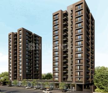 Image of 820 Sq.ft 2 BHK Apartment / Flat for sale in Param Paarijat Blessings, Sargasan, Gandhinagar for Rs. 7100000
