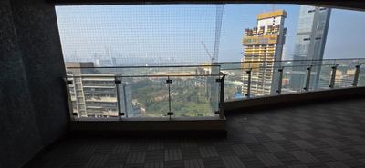Balcony Image of 2100 Sq.ft 4 BHK Apartment / Flat for rent in Lokhandwala Minerva, Worli Mumbai for Rs. 400000