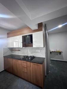 Kitchen Image of 569 Sq.ft 1 BHK Apartment / Flat for rent in Vyttila Kochi for Rs. 32000