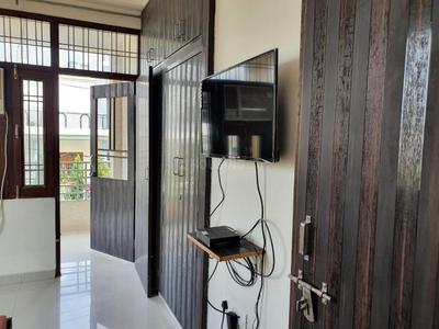Bedroom Image of 600 Sq.ft 1 BHK Builder Floor for rent in Malviya Nagar Jaipur for Rs. 18000