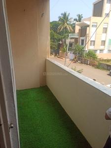 Balcony Image of 600 Sq.ft 1 BHK Apartment / Flat for rent in Bramha Square, Sadar Bazar Satara for Rs. 8000