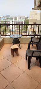 Balcony Image of 1450 Sq.ft 2 BHK Penthouse for rent in Indira Nagar Nashik for Rs. 25000