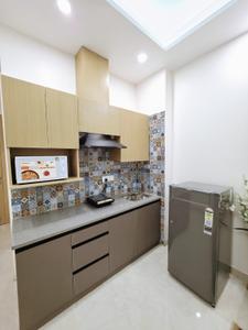 Kitchen Image of 1200 Sq.ft 1 BHK Builder Floor for rent in Sector 49 Gurgaon for Rs. 35000