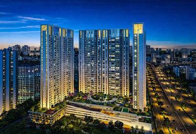 Image of 1073 Sq.ft 2 BHK Apartment / Flat for sale in Sheth Avalon, Thane West, Thane for Rs. 18500000