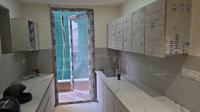 Kitchen Image of 950 Sq.ft 3 BHK Apartment / Flat for sale in Rajpur Khurd Extension New Delhi for Rs. 7800000