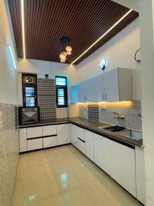 Kitchen Image of 900 Sq.ft 3 BHK Apartment / Flat for sale in Guru Nanak Enclave, Dhakoli Zirakpur for Rs. 5190000
