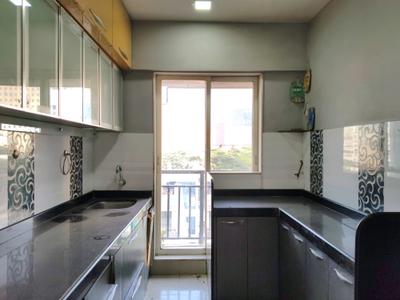 Kitchen Image of 650 Sq.ft 1 BHK Apartment / Flat for sale in Rosa Gardenia, Kasarvadavali Thane for Rs. 6500000
