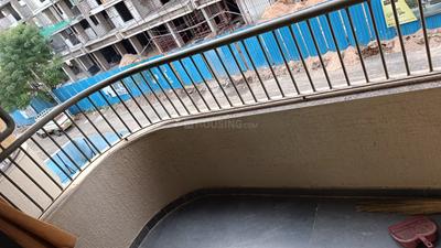 Balcony Image of 2250 Sq.ft 3 BHK Apartment / Flat for rent in Shree Sharanam Sky, Sargasan Gandhinagar for Rs. 27000