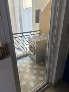 Balcony Image of 1198 Sq.ft 3 BHK Apartment / Flat for rent in CRC Sublimis, Noida Extension Greater Noida for Rs. 33000