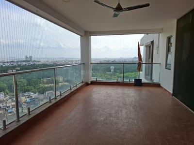 Balcony Image of 4000 Sq.ft 4 BHK Apartment / Flat for rent in Banjara Hills Hyderabad for Rs. 160000