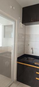 Kitchen Image of 850 Sq.ft 2 BHK Apartment / Flat for rent in Vilas Yashwin Orizzonte, Chokhi Dhani Pune for Rs. 37000