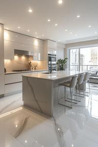 Kitchen Image of 1600 Sq.ft 3 BHK Apartment / Flat for sale in Thondayad Kozhikode for Rs. 11000000