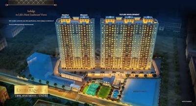 Image of 910 Sq.ft 2 BHK Apartment / Flat for sale in Nyati Exuberance, Mohammed Wadi, Pune for Rs. 6100000