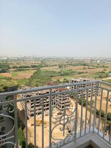 Balcony Image of 1400 Sq.ft 3 BHK Apartment / Flat for rent in Mahagun Mantra I, Noida Extension Greater Noida for Rs. 26000