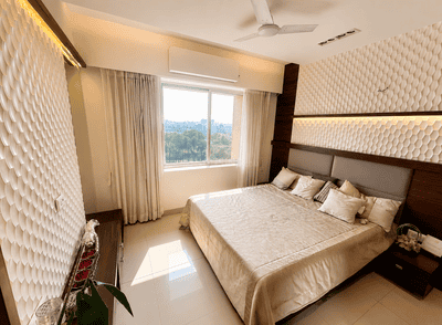 Bedroom Image of 1150 Sq.ft 2 BHK Apartment / Flat for sale in Goldbricks Anandam Miraya, Kachana Raipur for Rs. 4300000